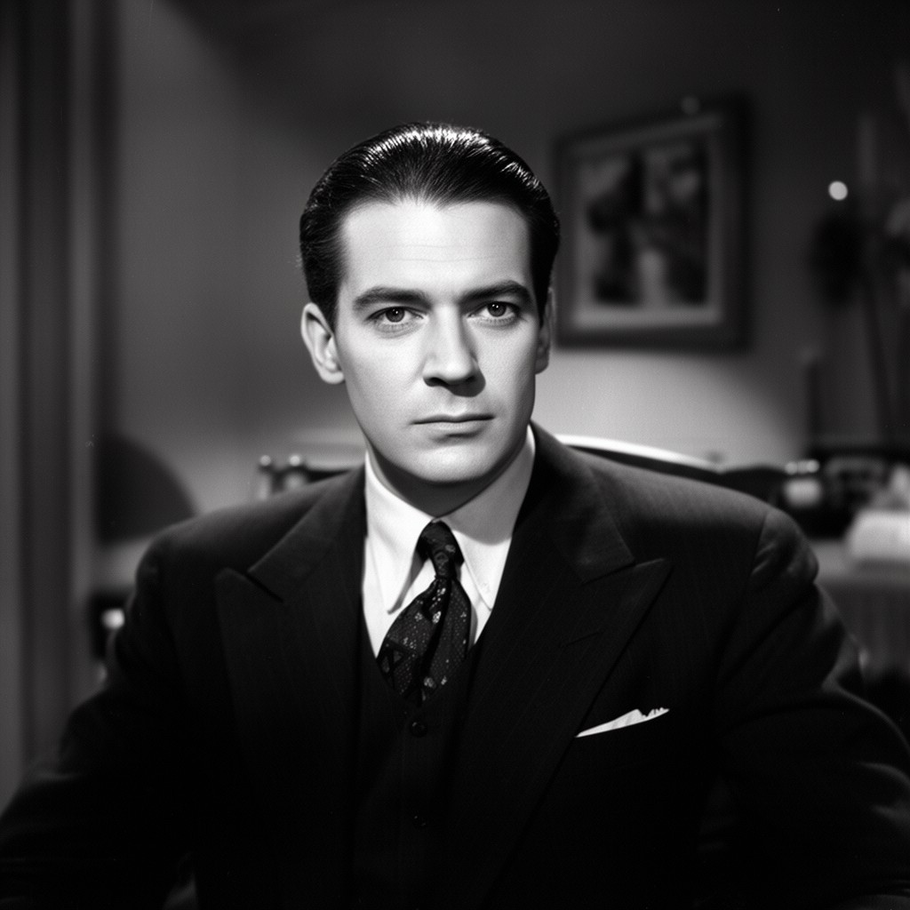 AI-generated illustration of Claude Rains