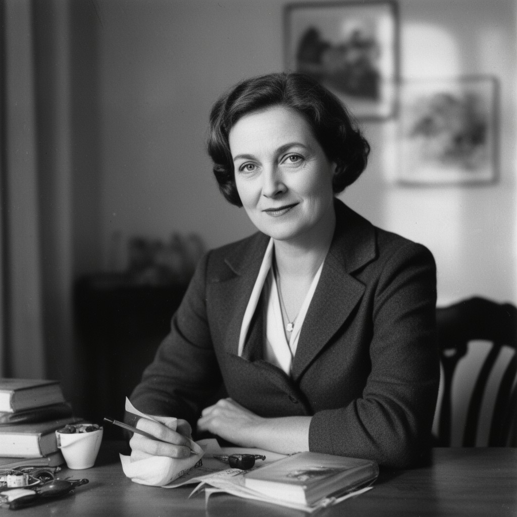AI-generated illustration of Margaret Mitchell