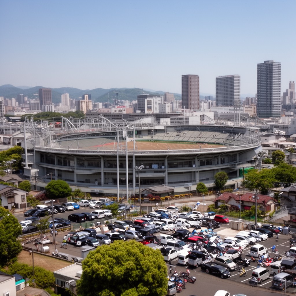 AI-generated illustration of Nishinomiya