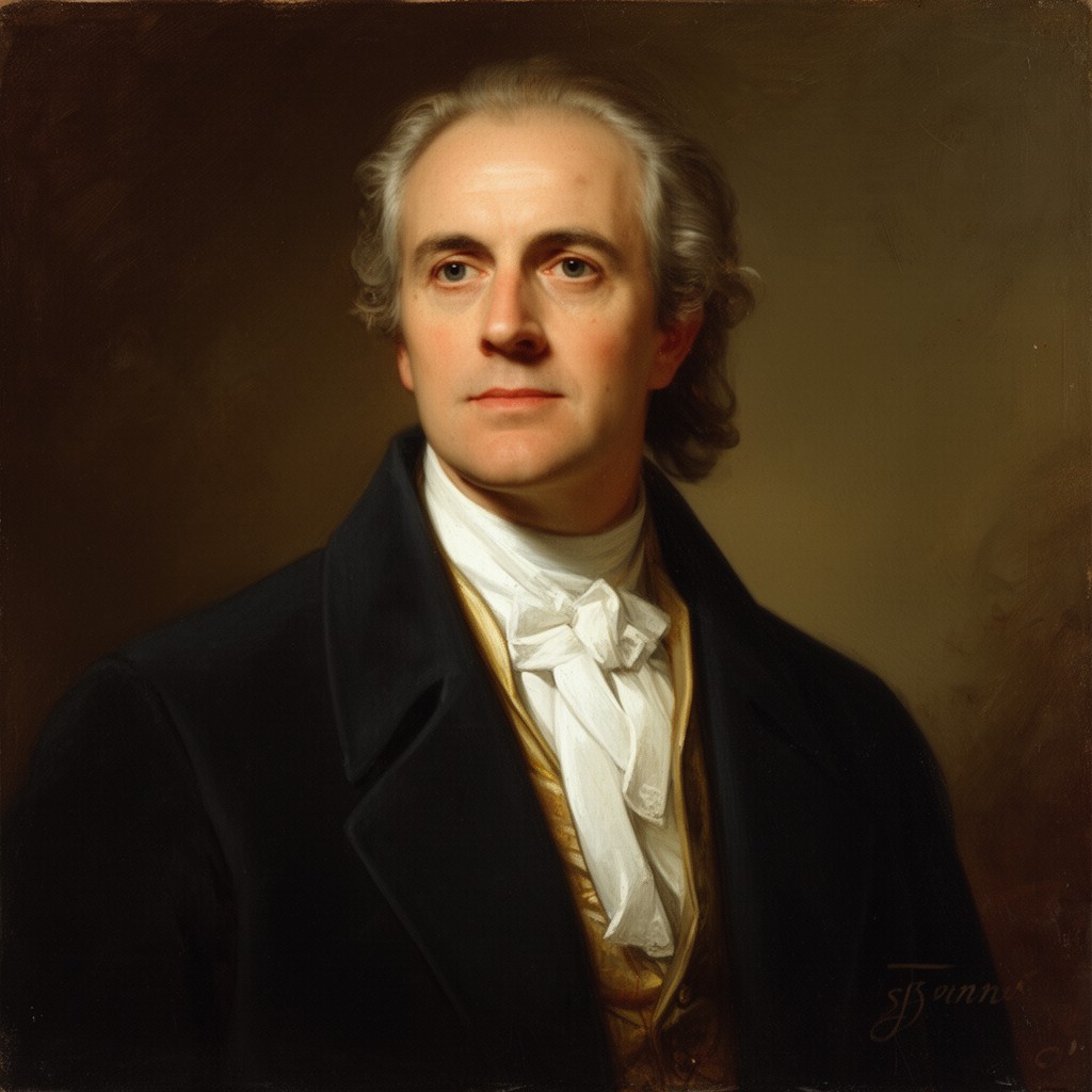 AI-generated illustration of William Paterson