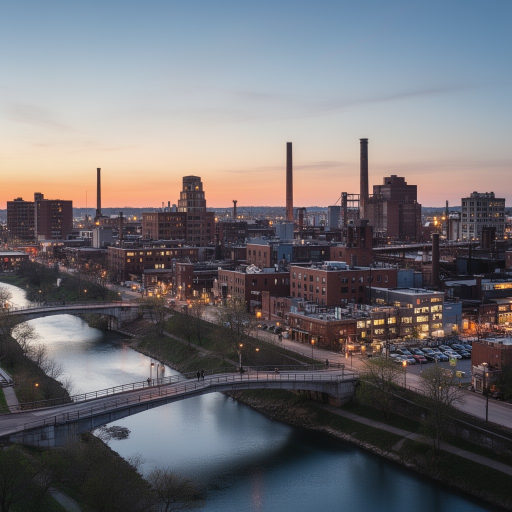 AI-generated illustration of Saginaw