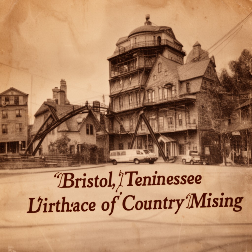 AI-generated illustration of Bristol, Tennessee