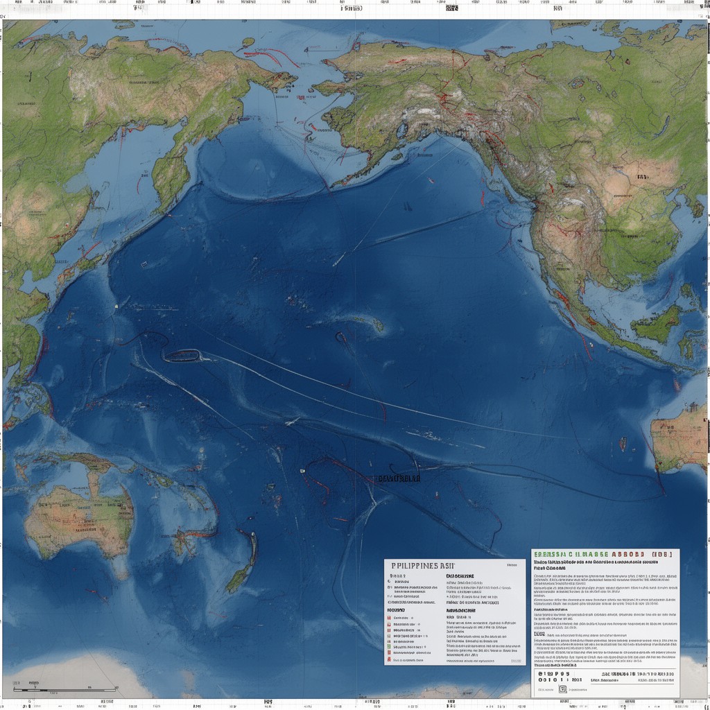 AI-generated illustration of Philippine Basin
