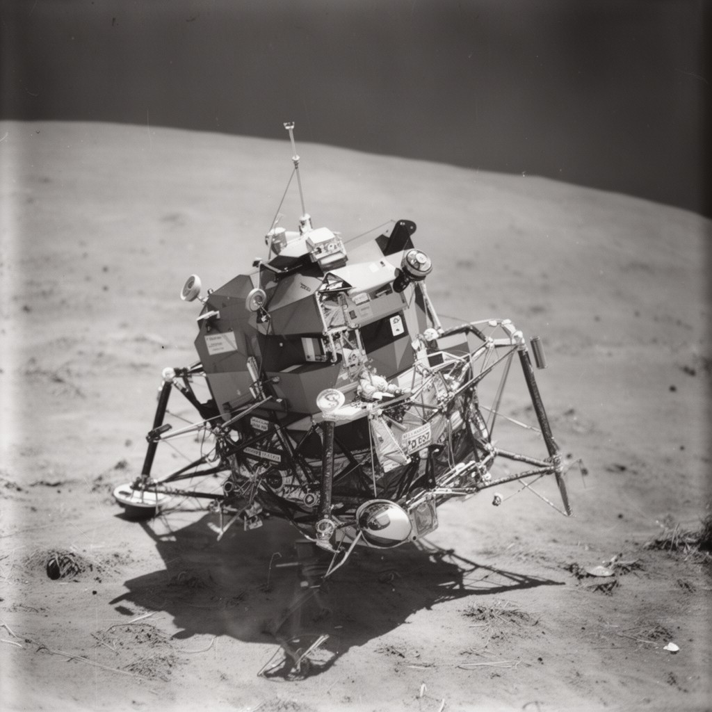 AI-generated illustration of Apollo 12
