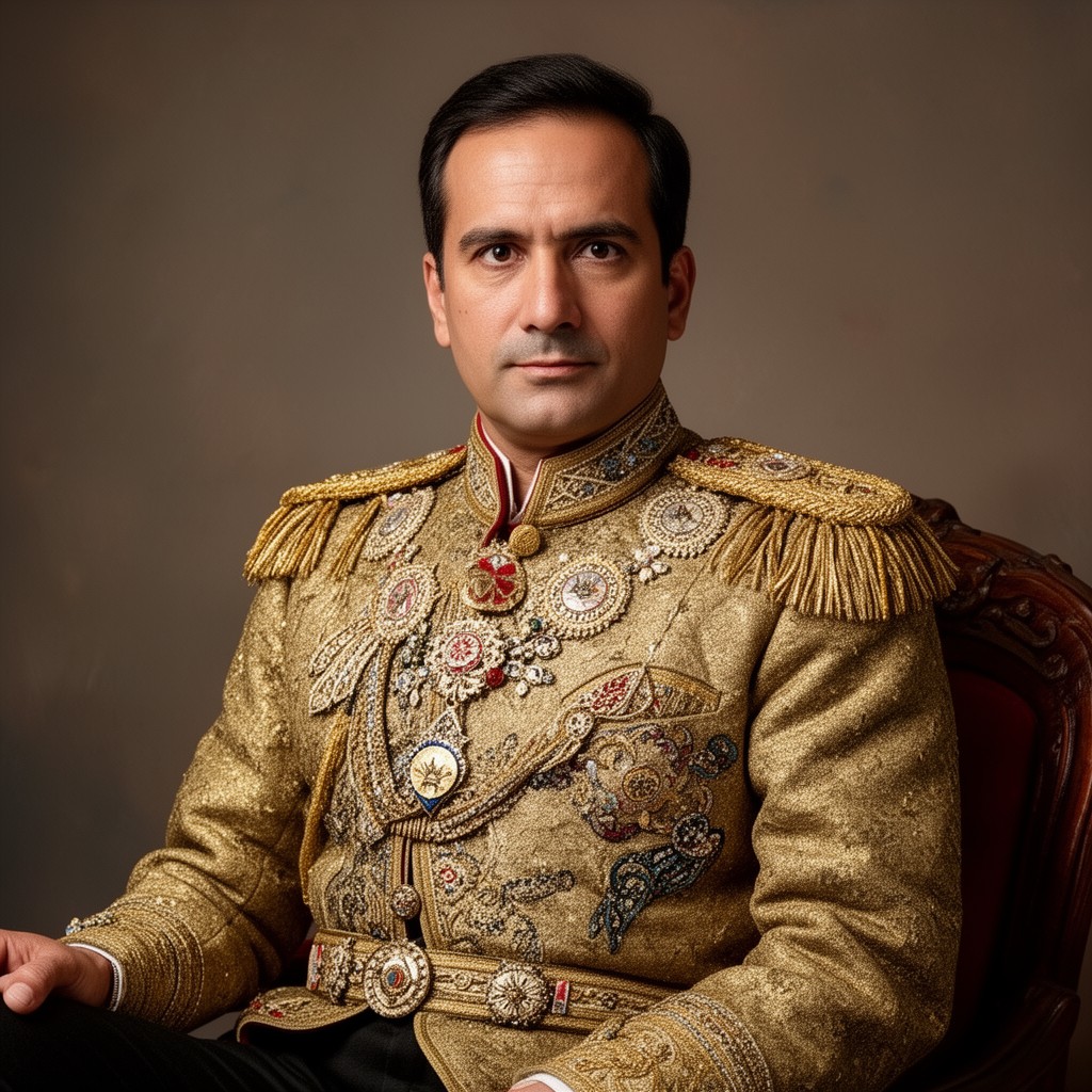 AI-generated illustration of Emperor of India