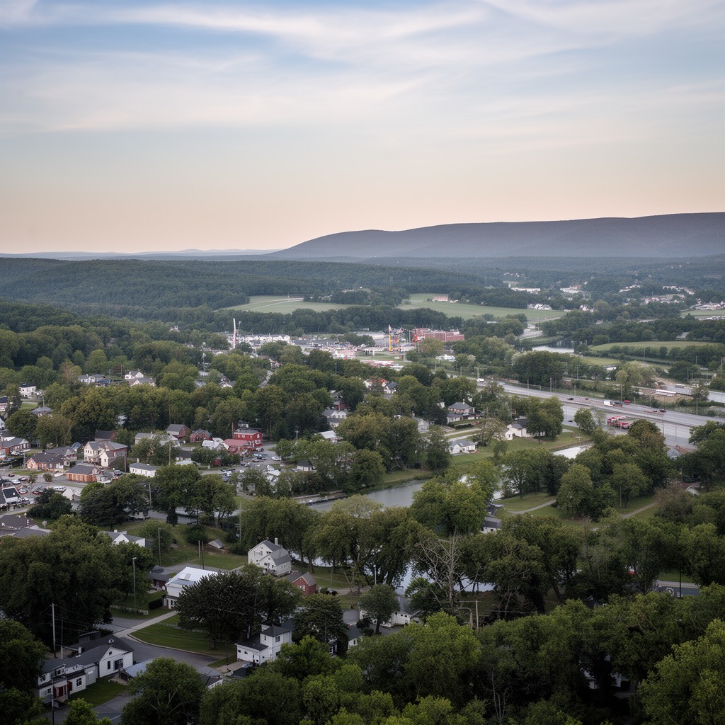 AI-generated illustration of Jessamine County, Kentucky