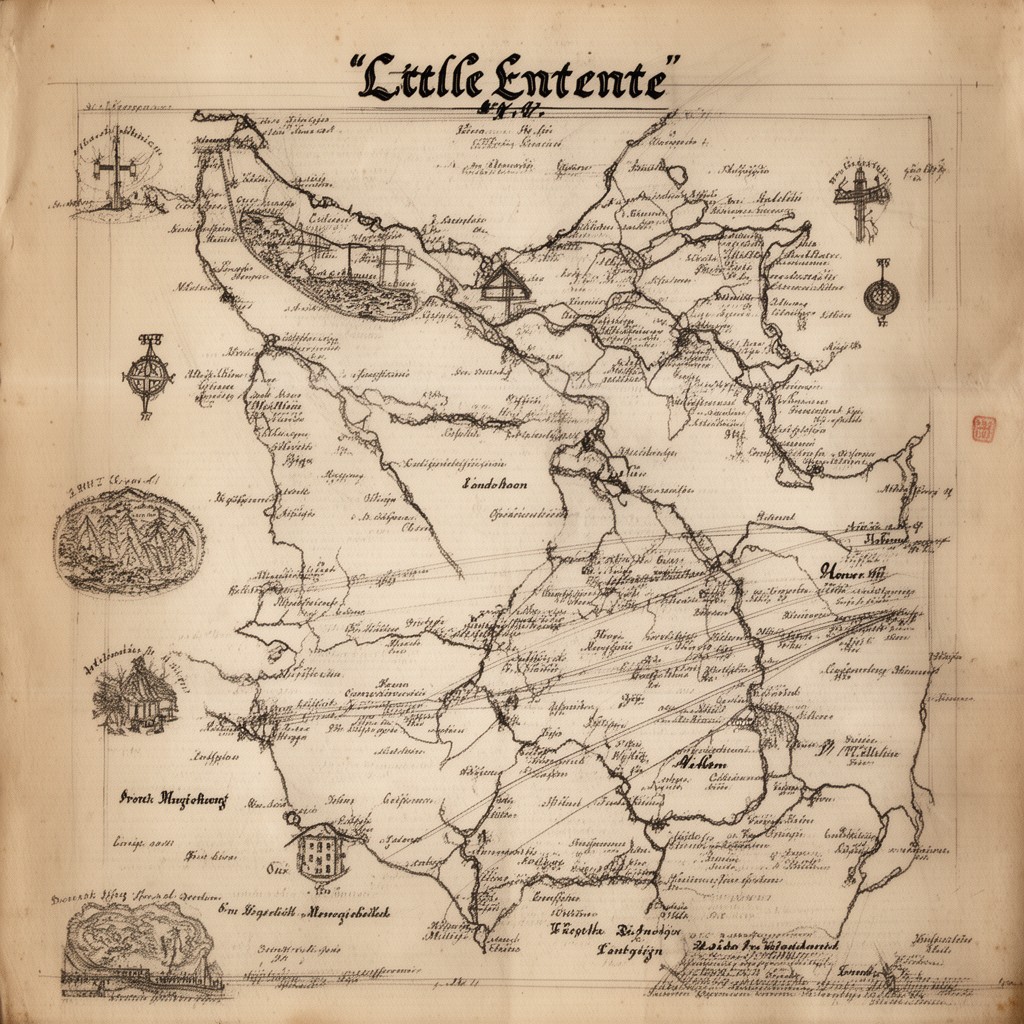 AI-generated illustration of Little Entente