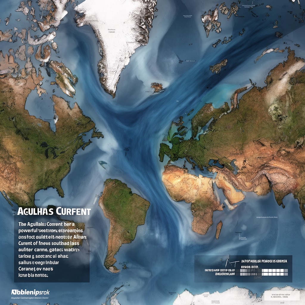 AI-generated illustration of Agulhas Current