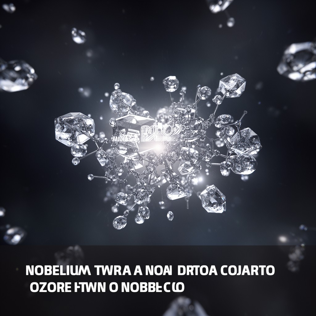 AI-generated illustration of nobelium