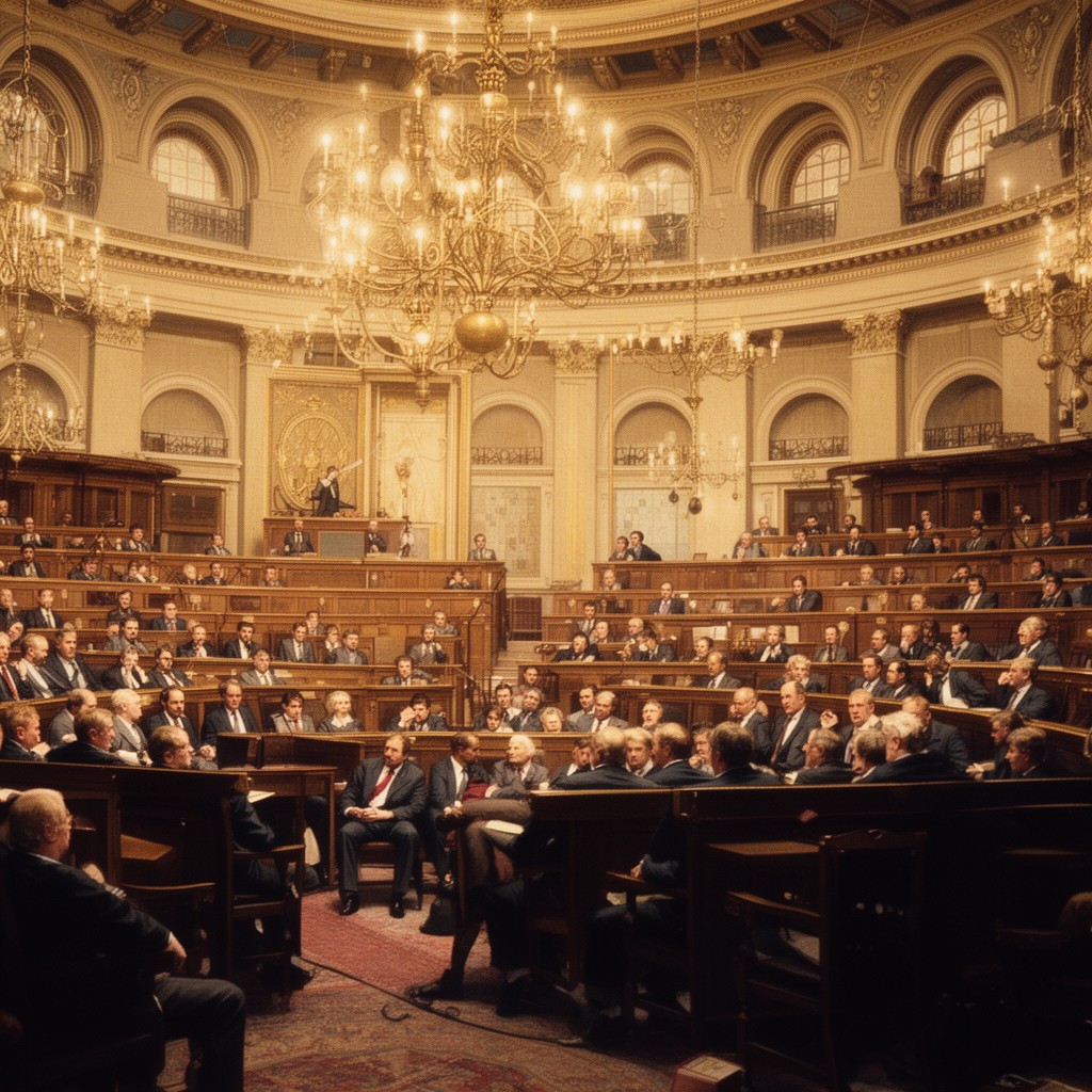 AI-generated illustration of 63rd United States Congress