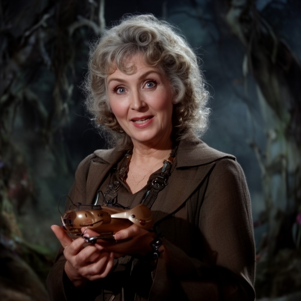 AI-generated illustration of Margaret Hamilton