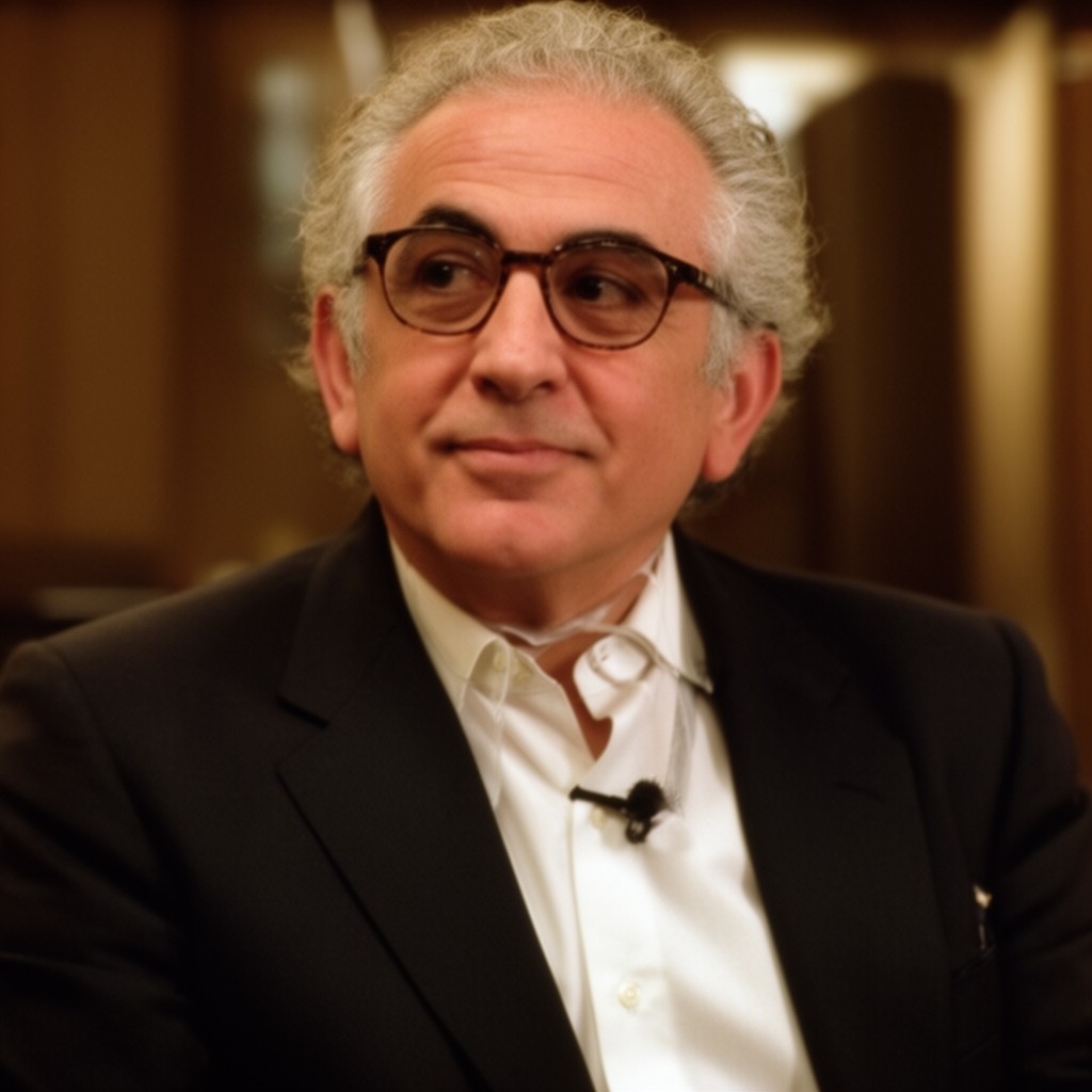 AI-generated illustration of Martin Scorsese
