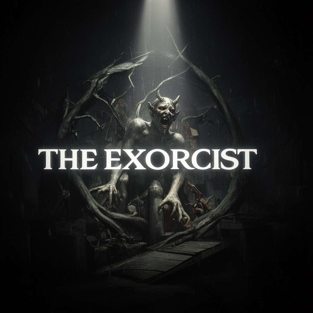 AI-generated illustration of The Exorcist