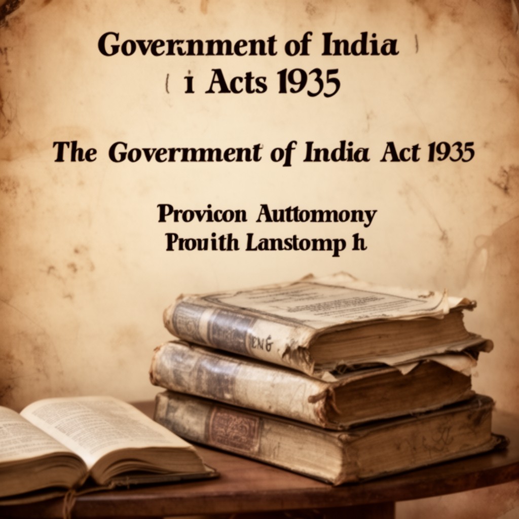 AI-generated illustration of Government of India Act 1935