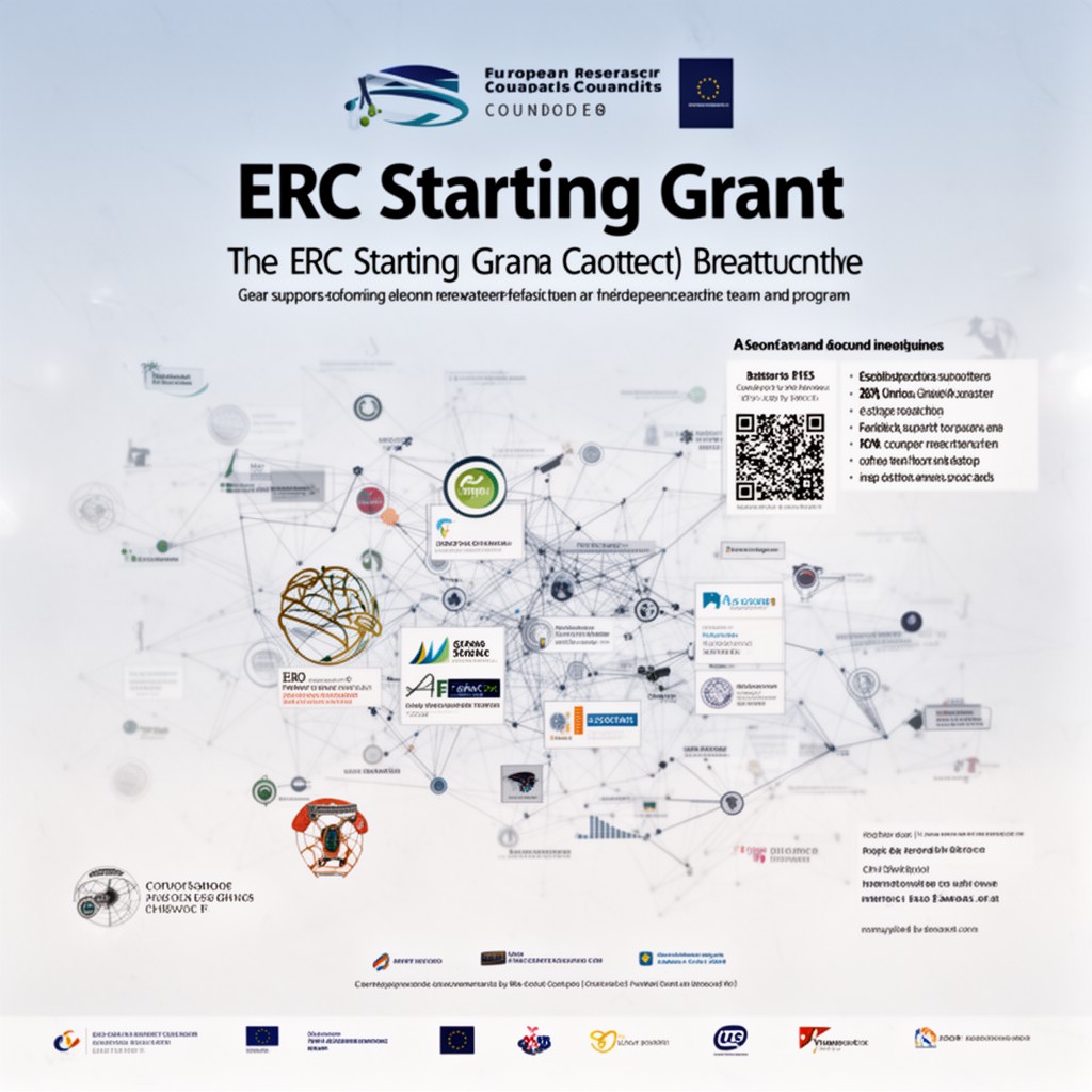 AI-generated illustration of ERC Starting Grant