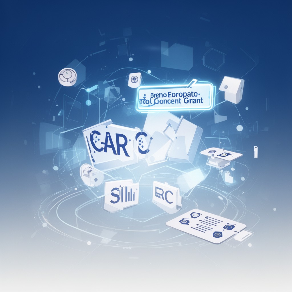 AI-generated illustration of ERC Proof of Concept Grant