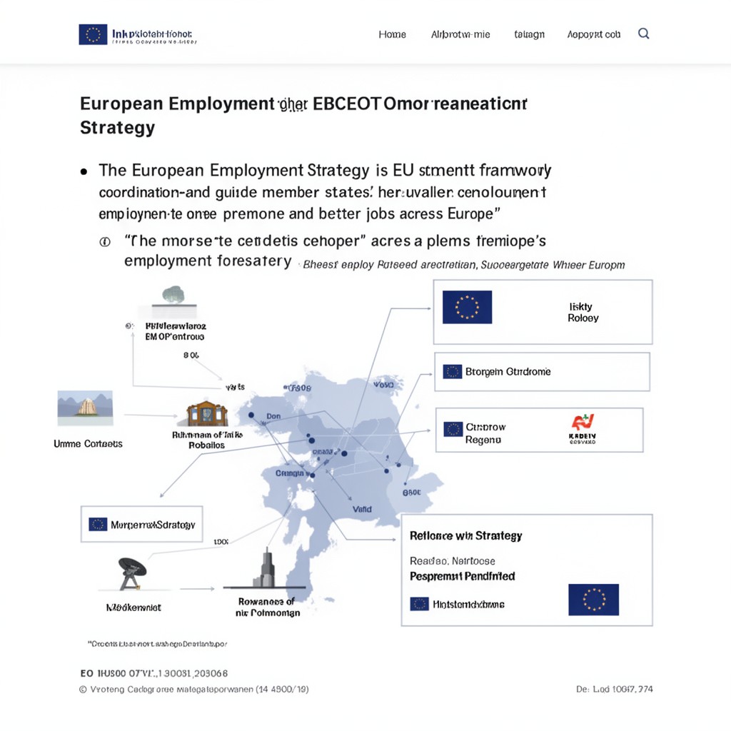 AI-generated illustration of European Employment Strategy