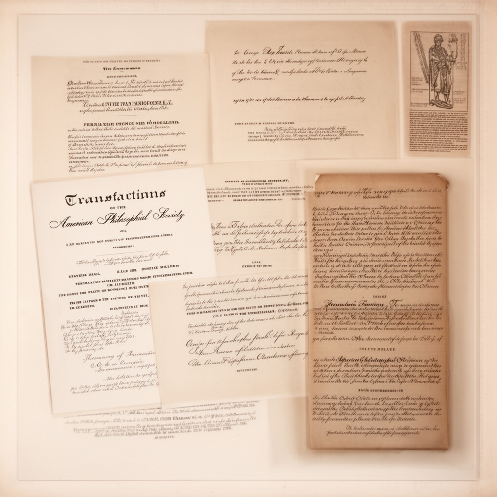 AI-generated illustration of Transactions of the American Philosophical Society