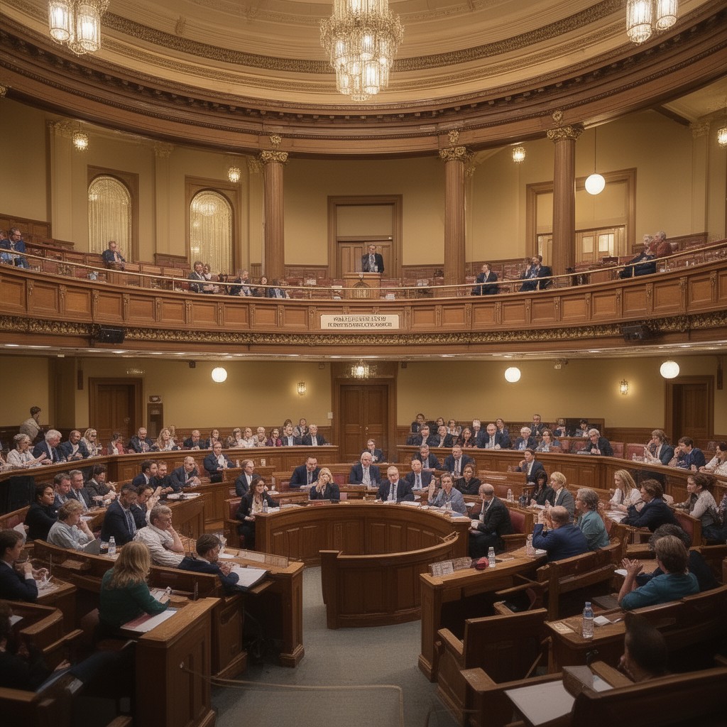 AI-generated illustration of New South Wales Legislative Council