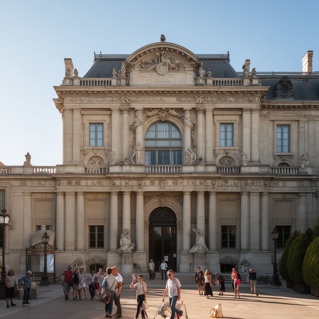 AI-generated illustration of Musée de Valence, art et archéologie