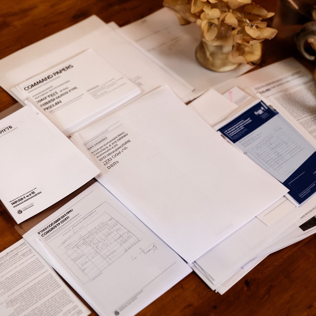AI-generated illustration of Command Papers