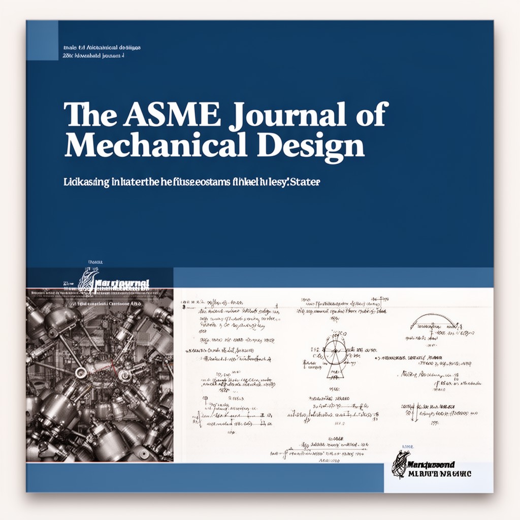 AI-generated illustration of ASME Journal of Mechanical Design