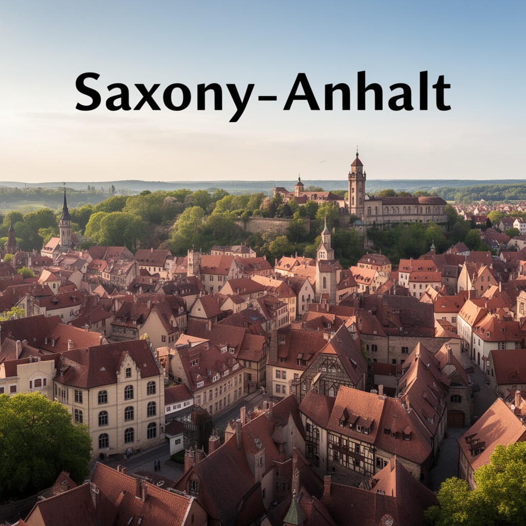 AI-generated illustration of Saxony-Anhalt