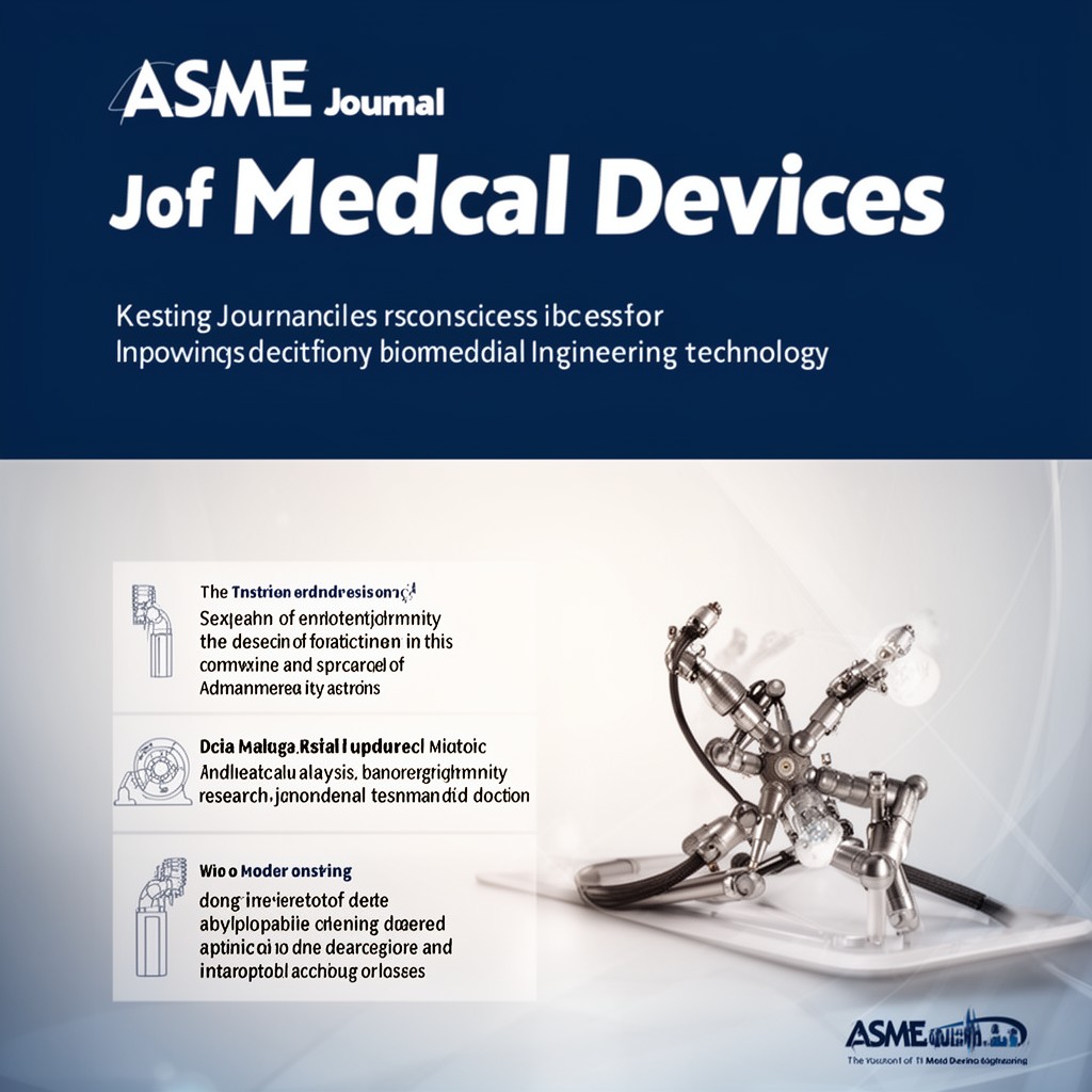 AI-generated illustration of ASME Journal of Medical Devices