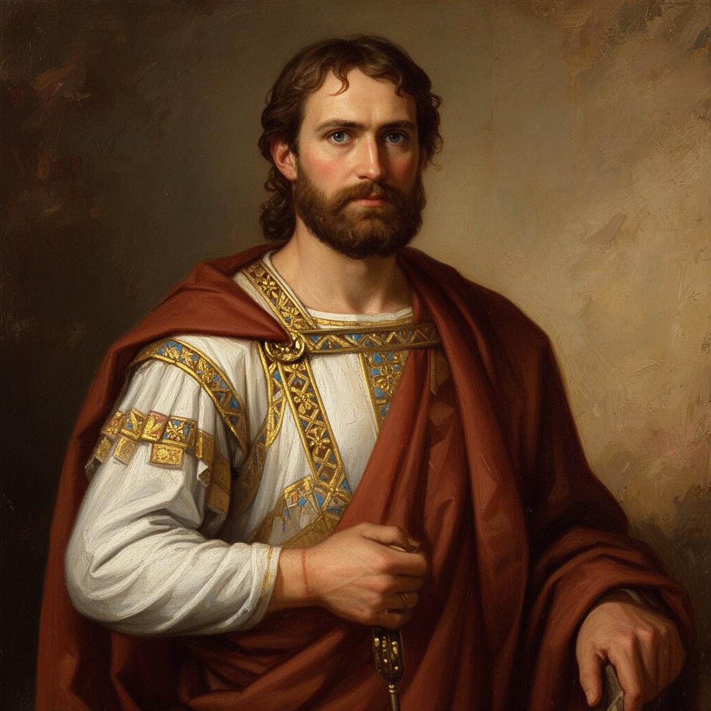 AI-generated illustration of Constantius II