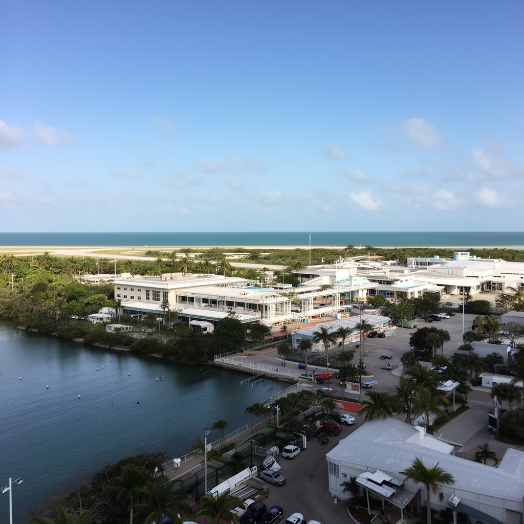 AI-generated illustration of Key West International Airport