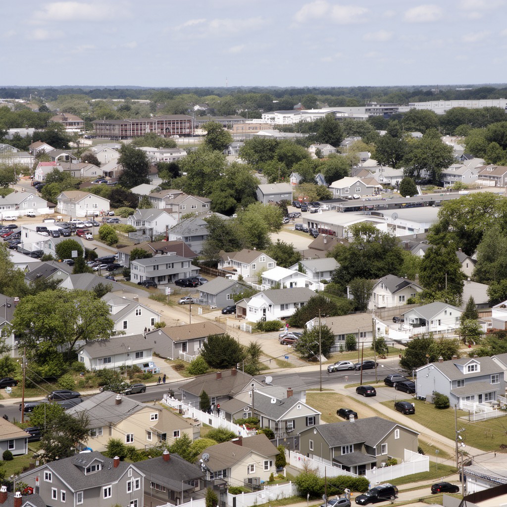 AI-generated illustration of North Brunswick Township, New Jersey
