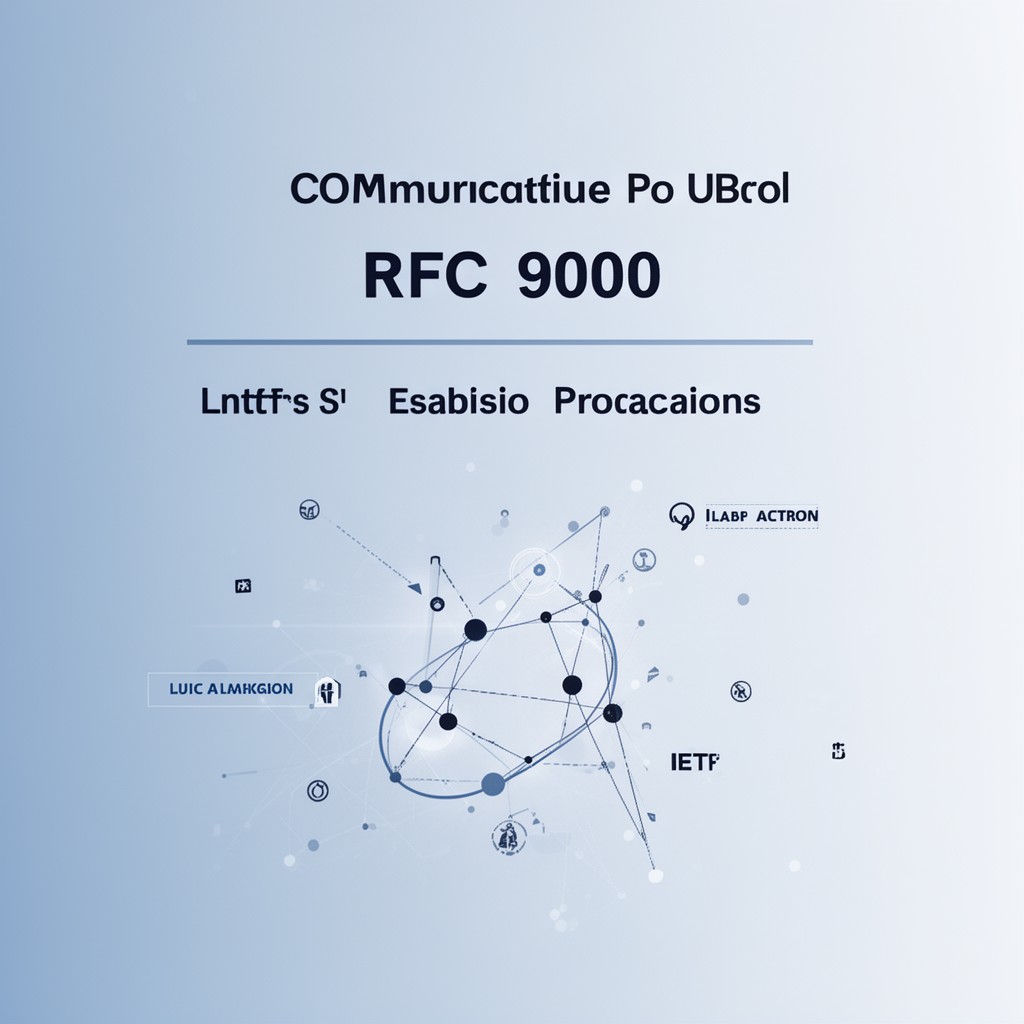 AI-generated illustration of RFC 9000