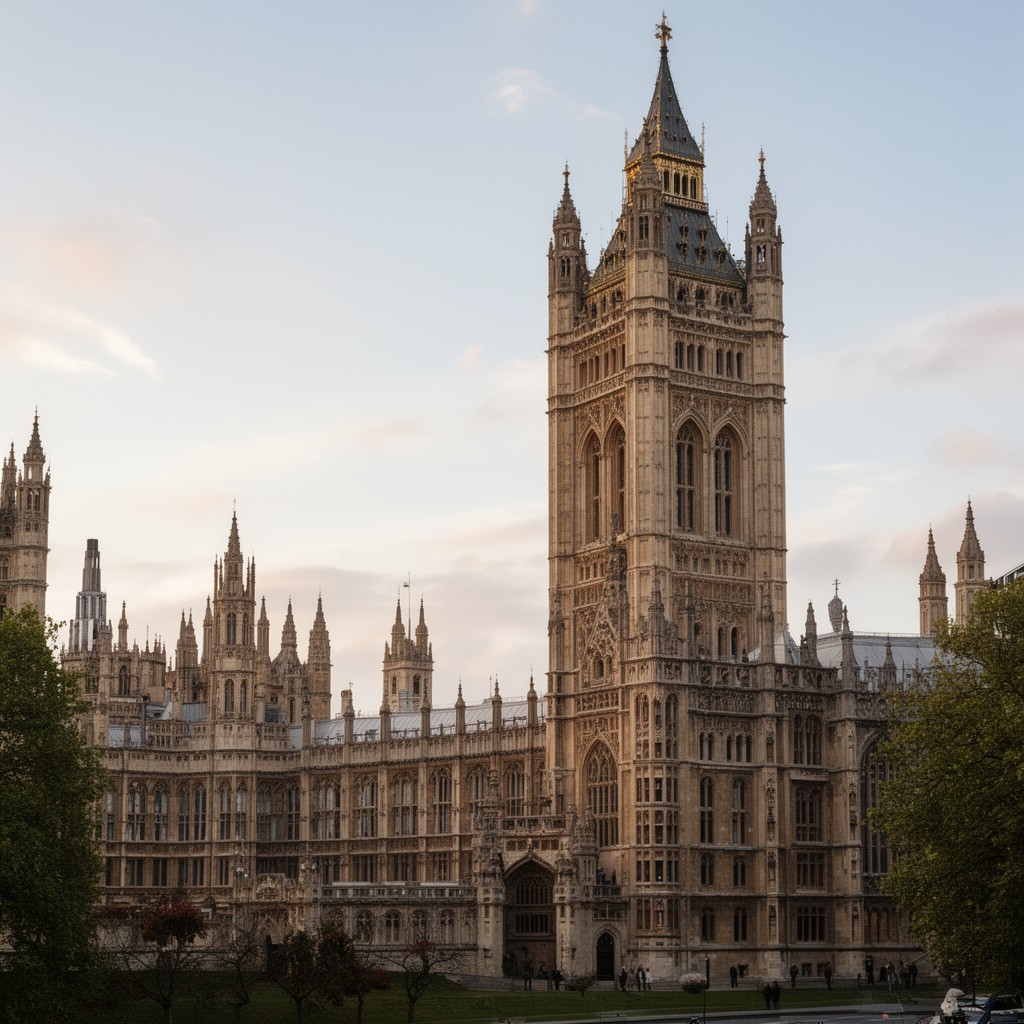 AI-generated illustration of Victoria Tower