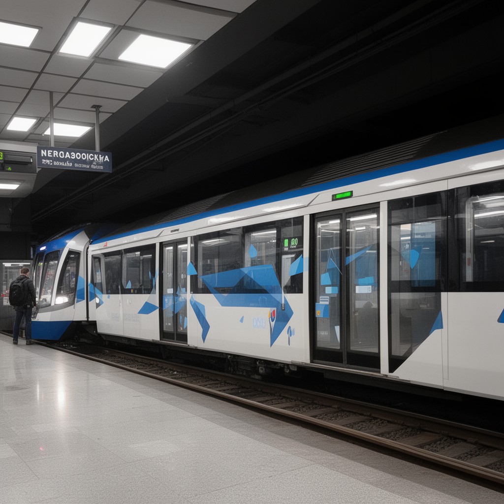 AI-generated illustration of Nekrasovskaya Line