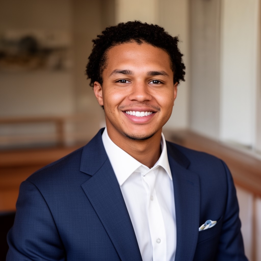 AI-generated illustration of Justin Bibb