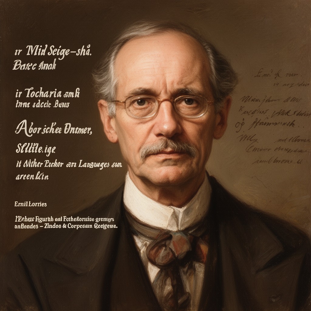 AI-generated illustration of Emil Sieg