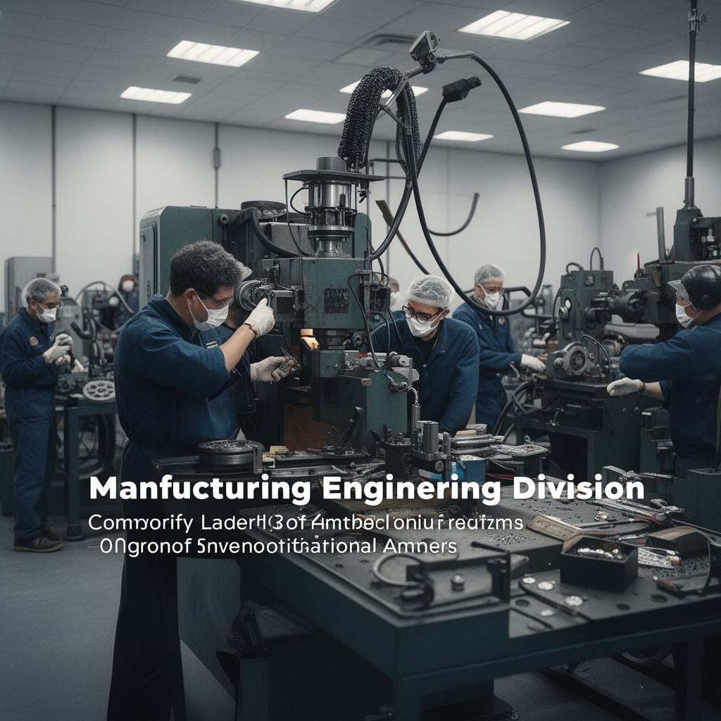AI-generated illustration of Manufacturing Engineering Division