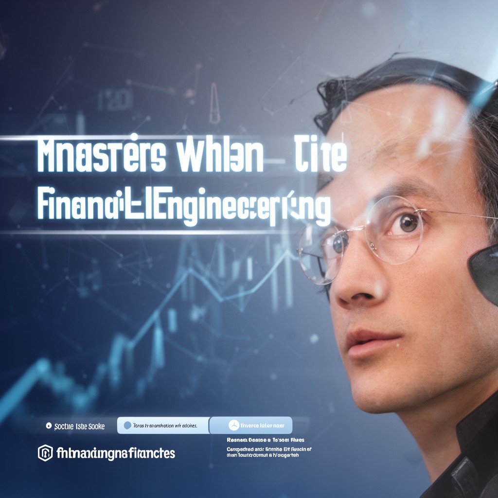 AI-generated illustration of Master of Financial Engineering