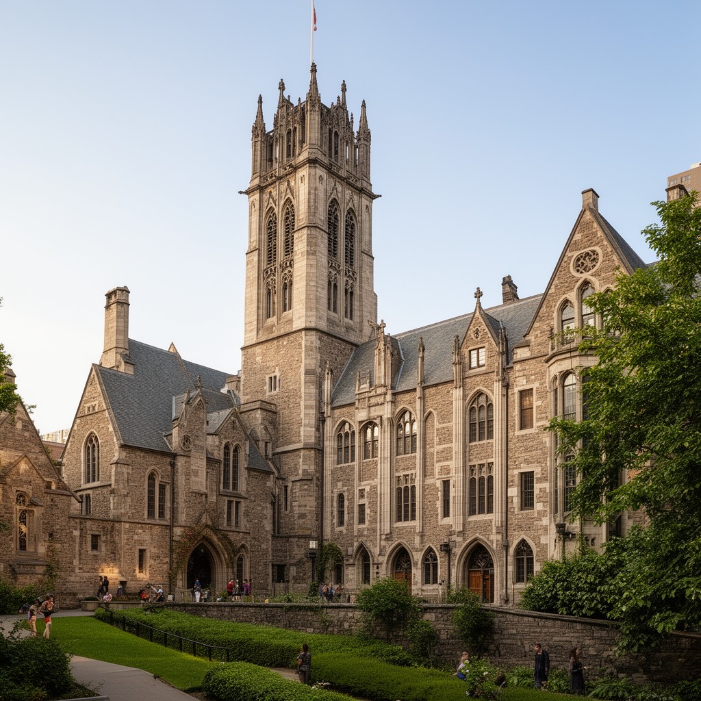 AI-generated illustration of General Theological Seminary
