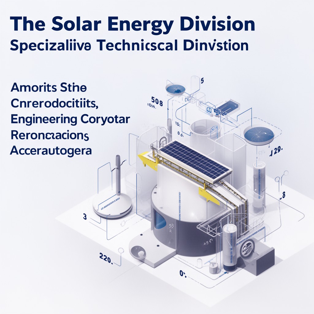 AI-generated illustration of Solar Energy Division