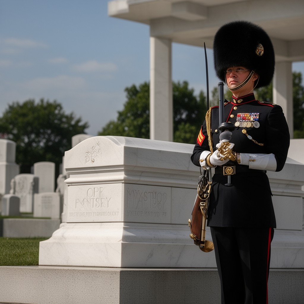 AI-generated illustration of Tomb Guard