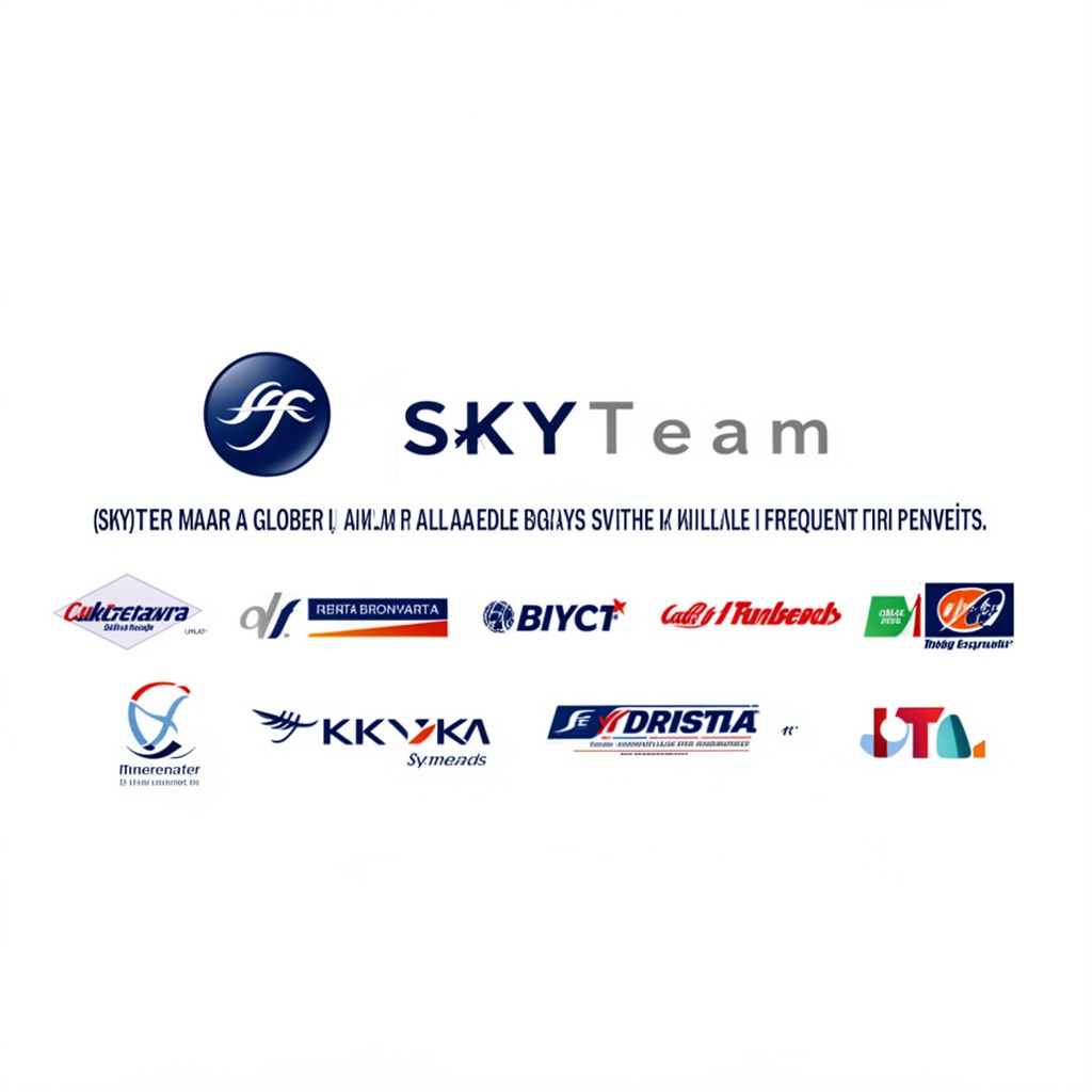 AI-generated illustration of SkyTeam