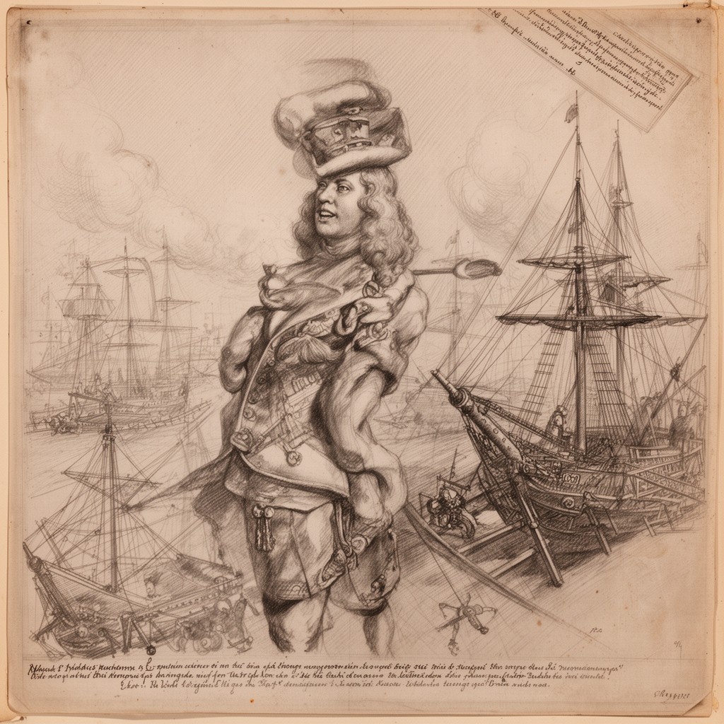 AI-generated illustration of Abacuk Pricket