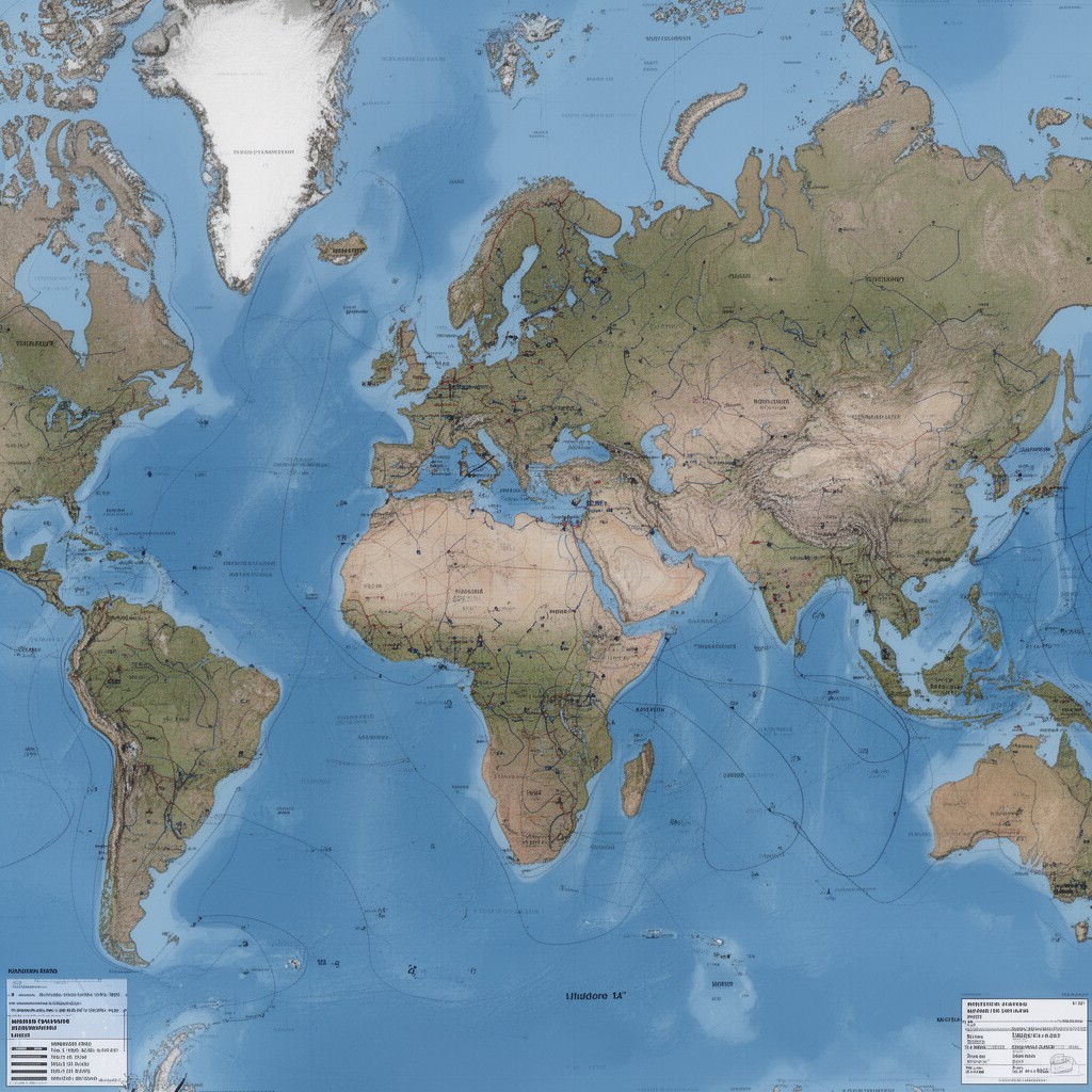 AI-generated illustration of United States territorial waters
