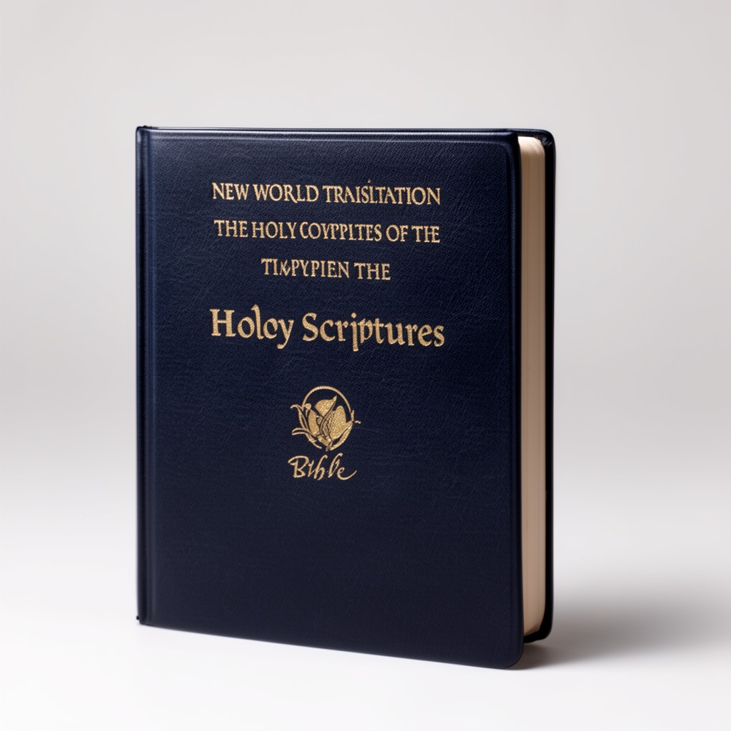 AI-generated illustration of New World Translation of the Holy Scriptures