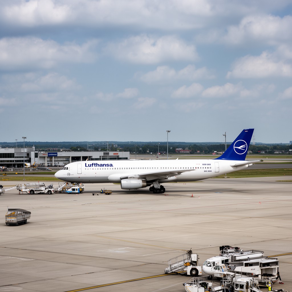 AI-generated illustration of Lufthansa