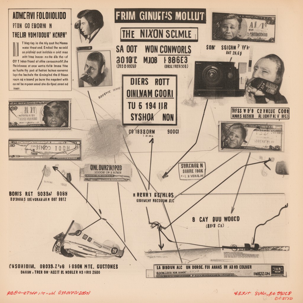AI-generated illustration of Nixon shock