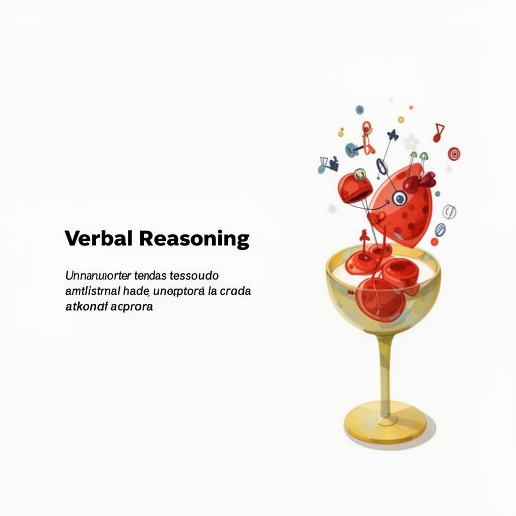 AI-generated illustration of Verbal Reasoning
