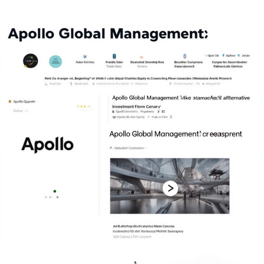 AI-generated illustration of Apollo Global Management