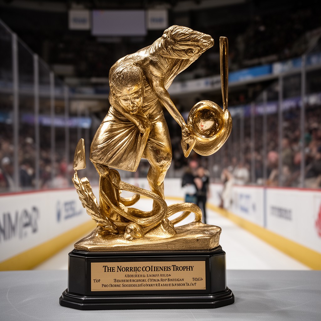AI-generated illustration of Norris Trophy